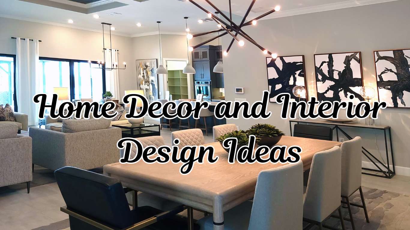 Home Decor and Interior Design Ideas